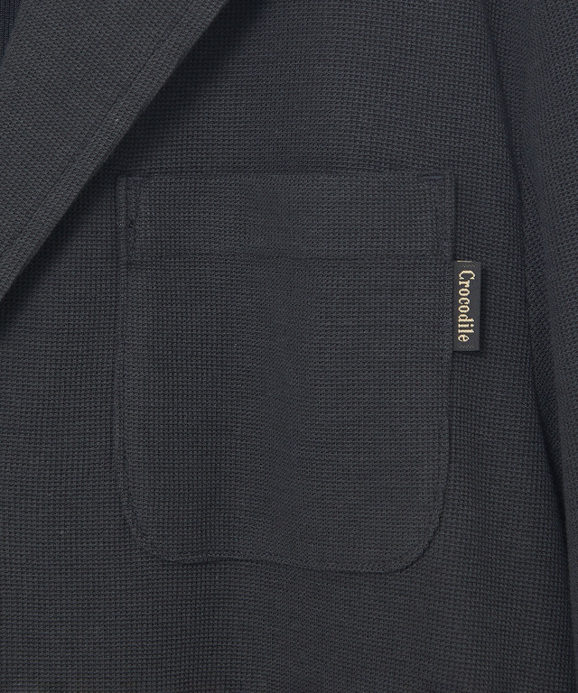 ワッフル カット ジャケット