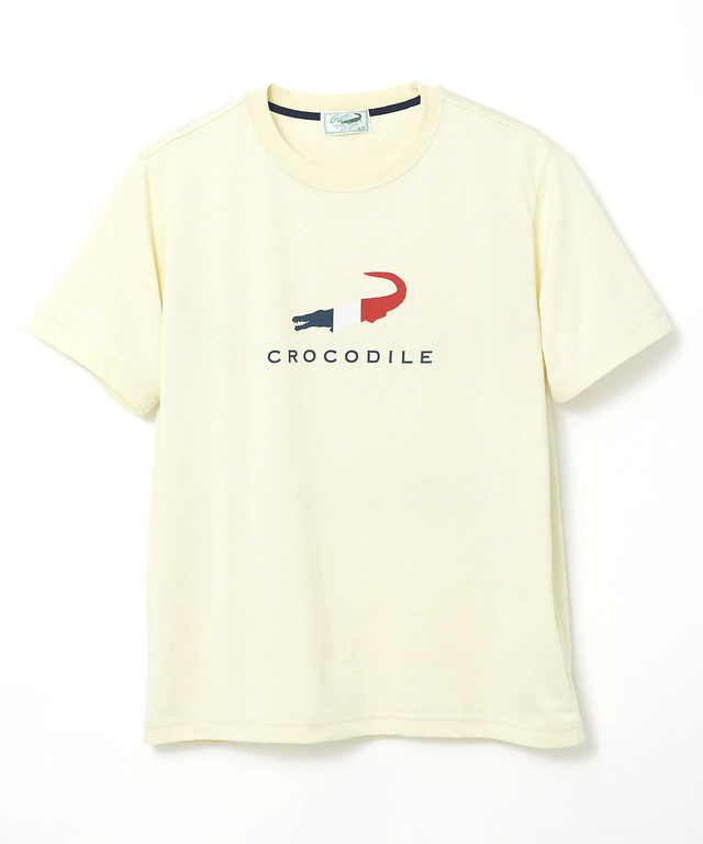 トリコロール ロゴプリント Tシャツ