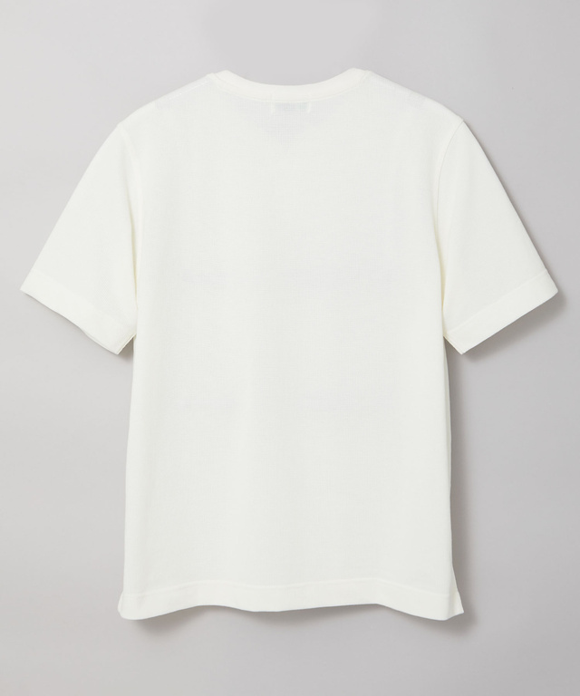 鹿の子 キーネック Tシャツ