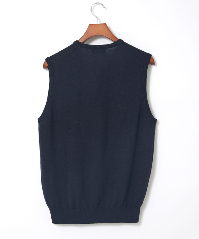 10ゲージＶネックベスト【洗濯機洗いOK】