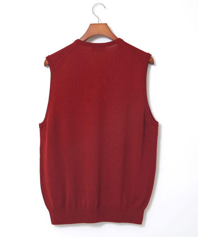 10ゲージＶネックベスト【洗濯機洗いOK】