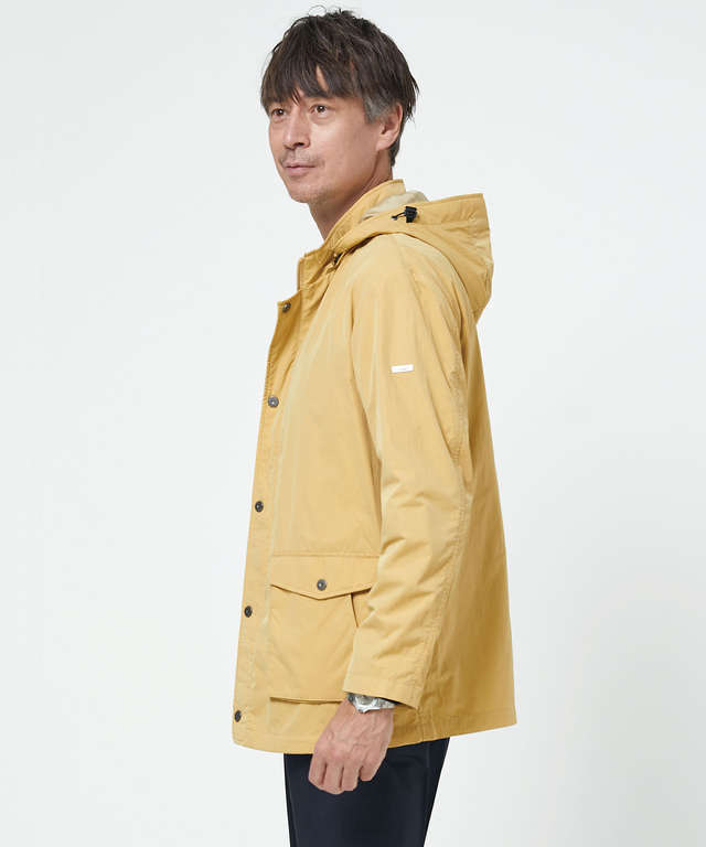 タフタ フード付き マウンテン ジャケット