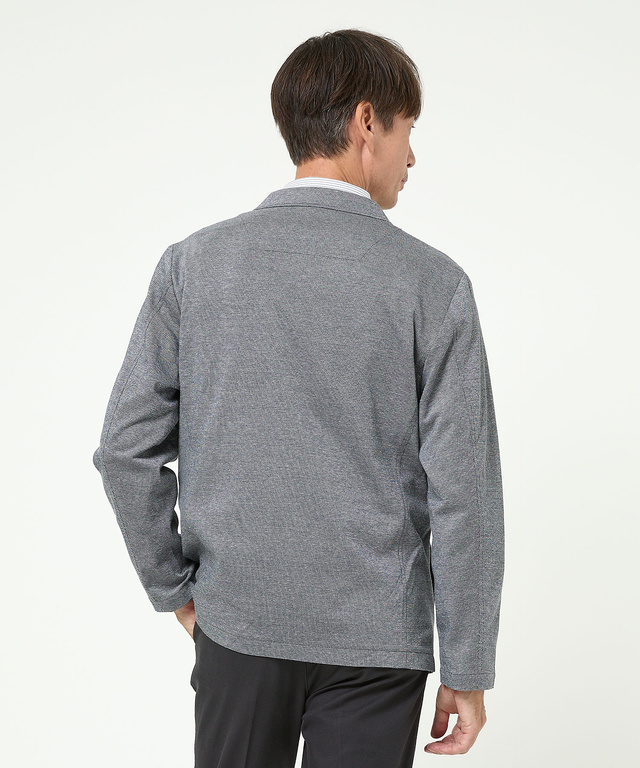 テーラー襟 カーディガン