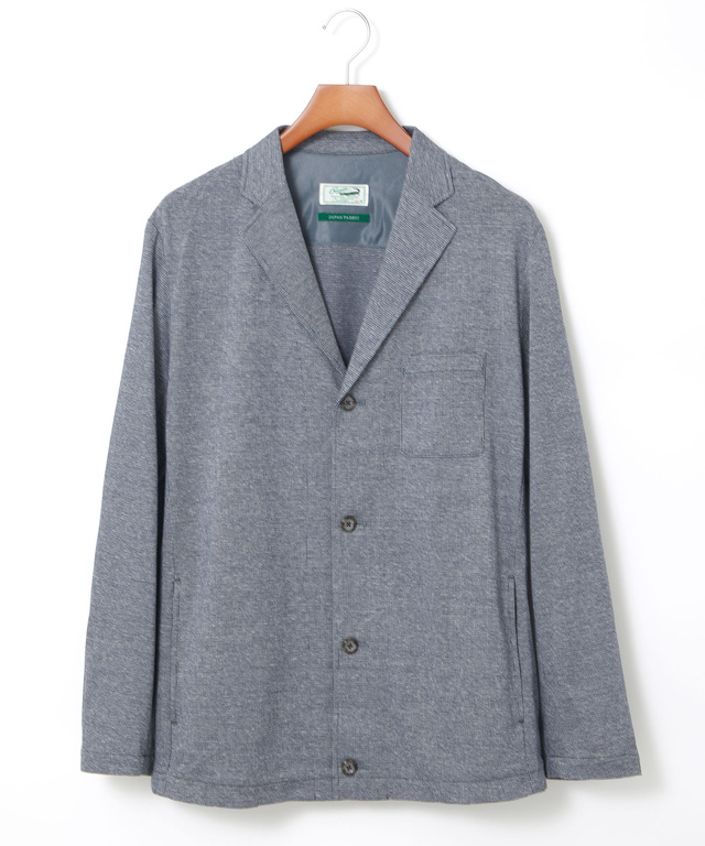 テーラー襟 カーディガン