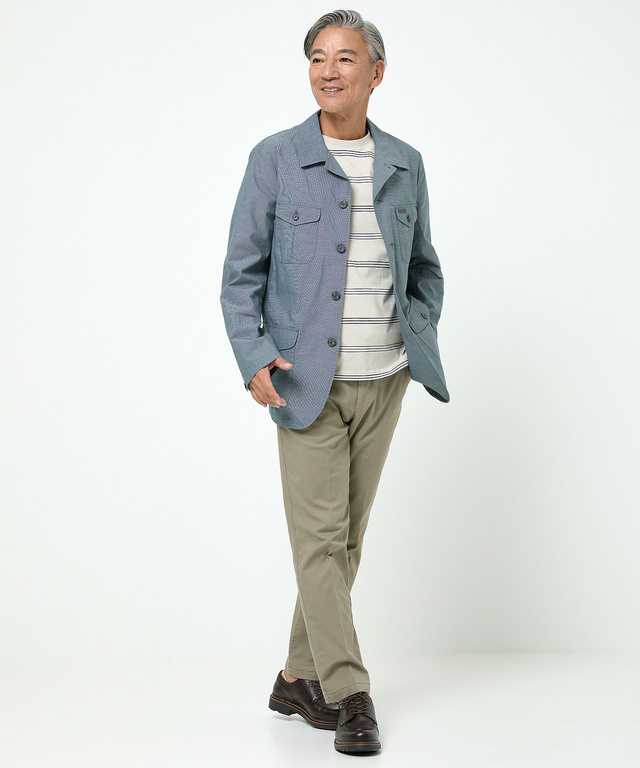 フラップポケット付 ジャケット