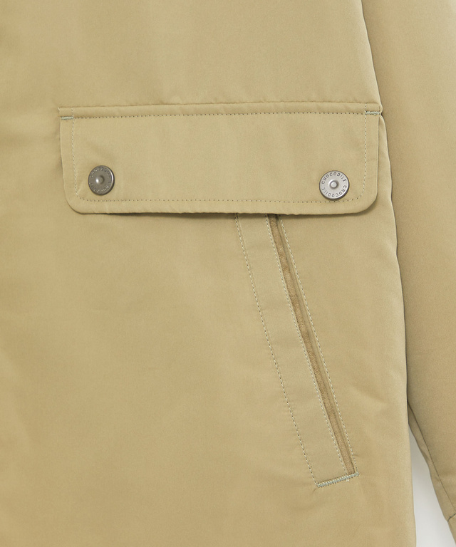 ステンカラー カバーオール ジャケット