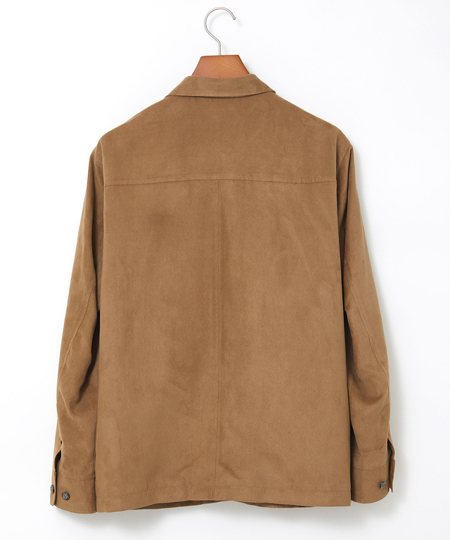 ステンカラー 微起毛 ブルゾン