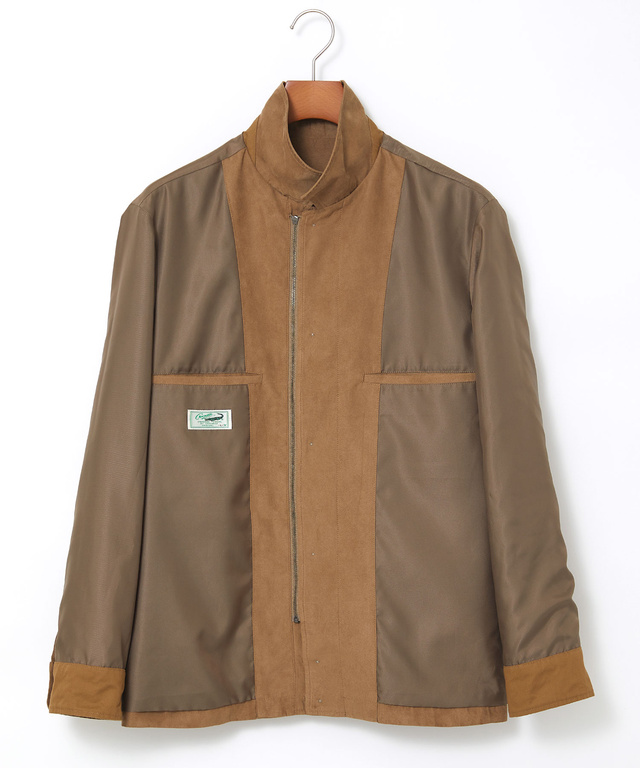 ステンカラー 微起毛 ブルゾン