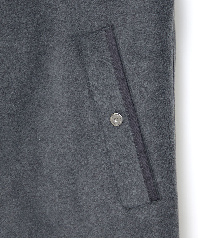 フリース スタンドカラー ジャケット