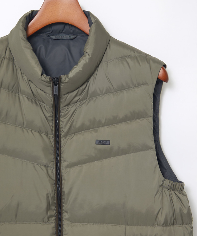 キルティング ダウン ベスト