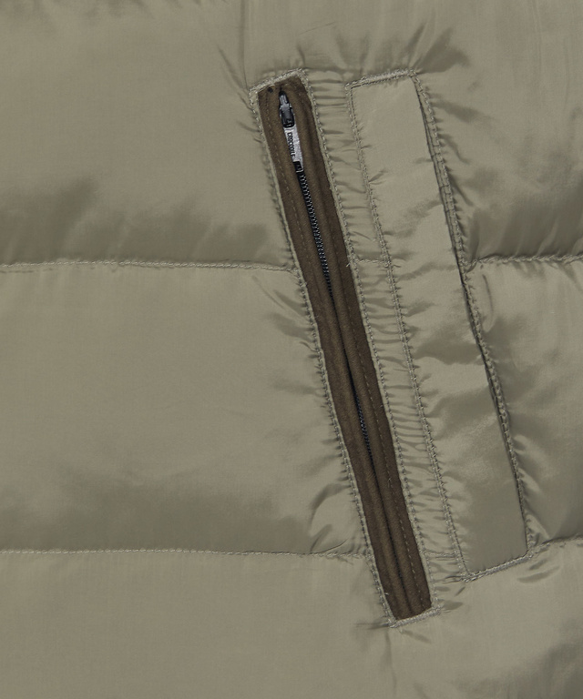 キルティング ダウン ベスト