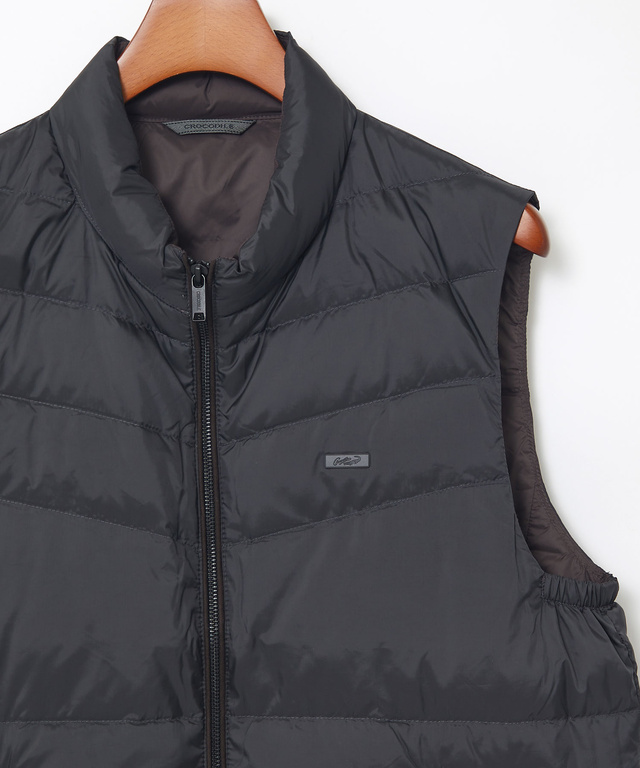 キルティング ダウン ベスト