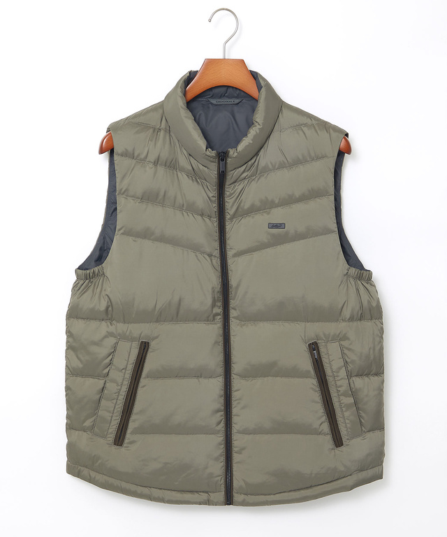 キルティング ダウン ベスト