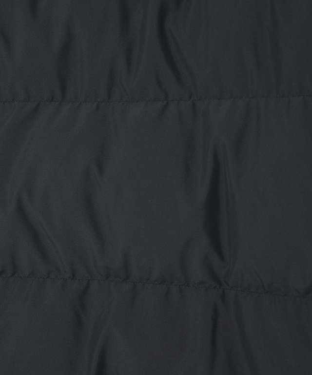 フード付き 切り替え ダウンコート