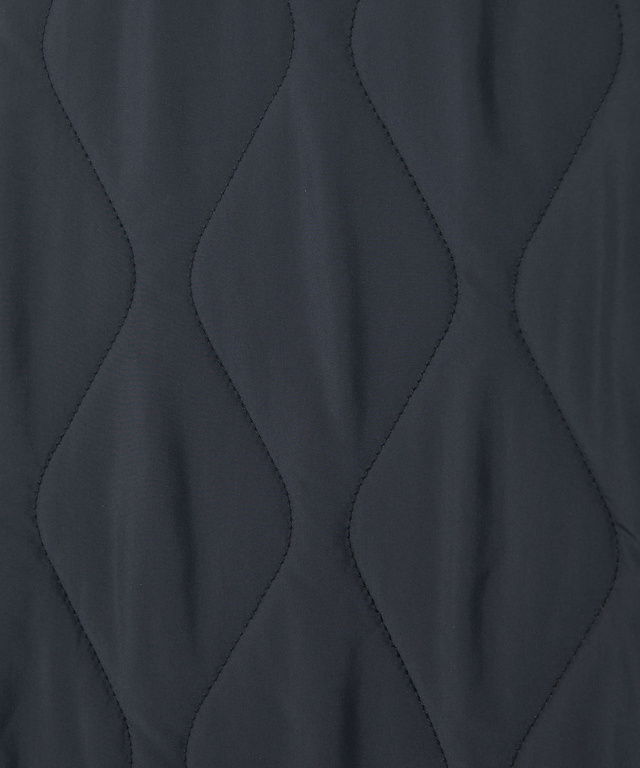 キルティング ステンカラー ジャケット