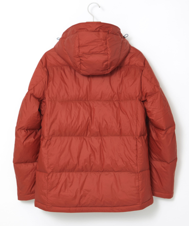 フード付き  スタンドカラー ダウンジャケット