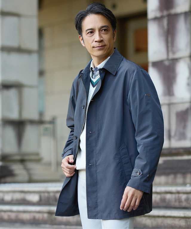 ライト ステンカラー コート