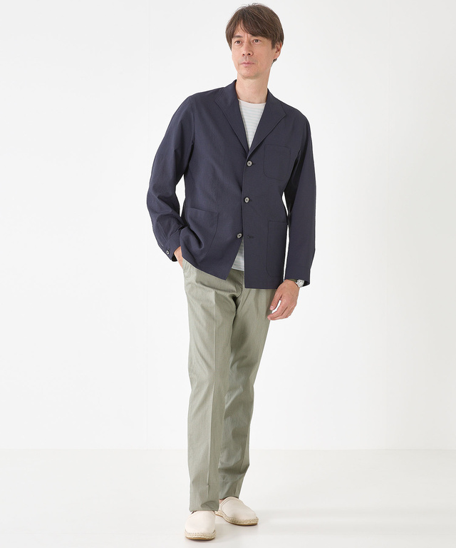 リネンライク 2WAY カバーオール