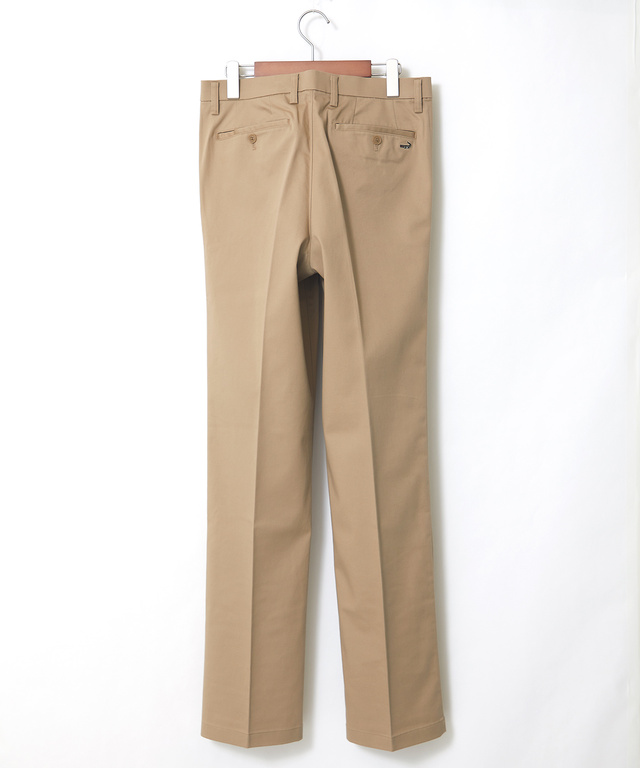 【ベストセラー】ストレッチ 2タック チノパンツ【シワになりにくい】