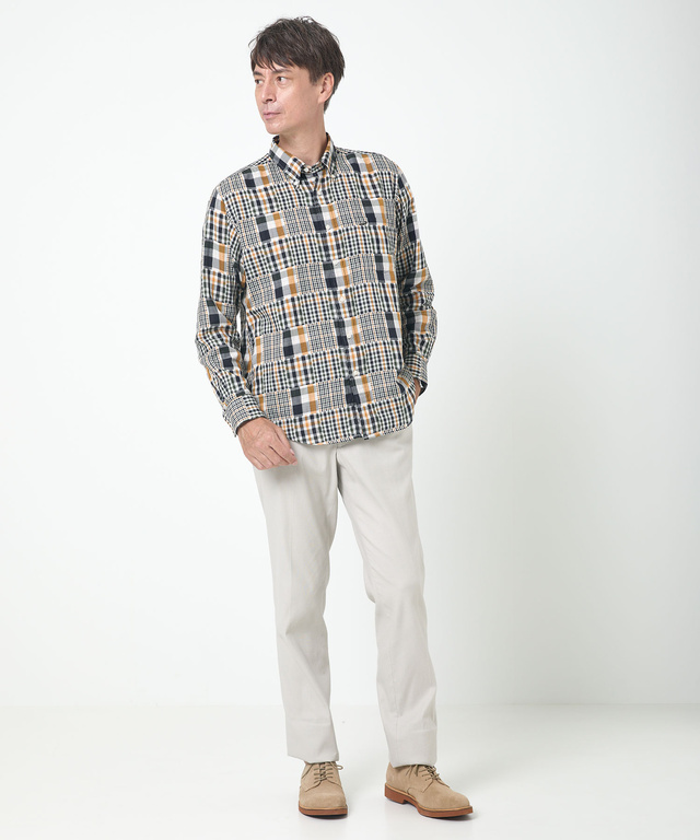 ピケ素材 アジャスター パンツ