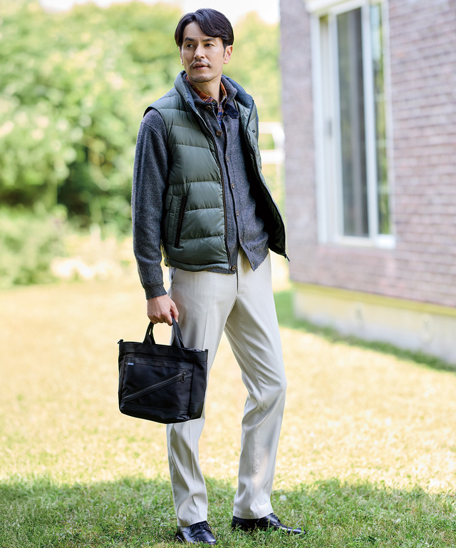 ピケ素材 アジャスター パンツ