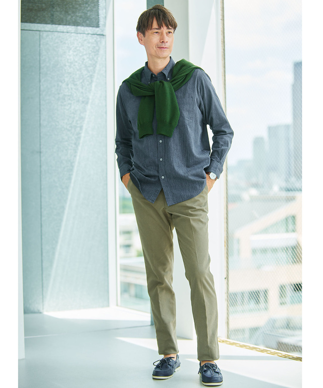 微起毛 アジャスター パンツ