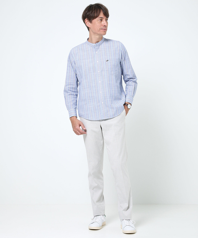 杢調 ストレッチ イージーパンツ