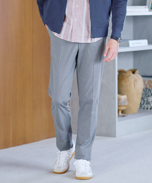 杢調 ストレッチ イージーパンツ