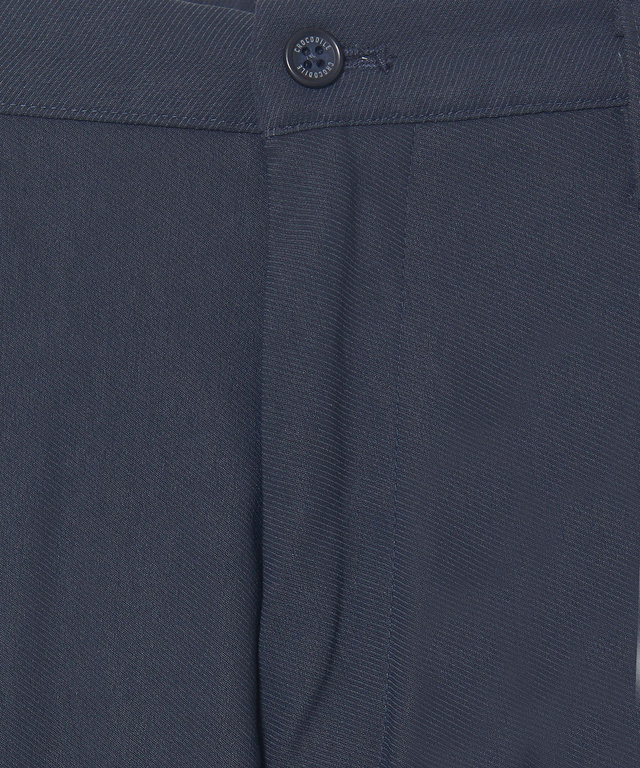 カルゼツイル ストレッチ テーパードパンツ