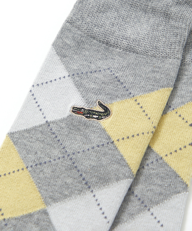 アーガイル柄 ソックス