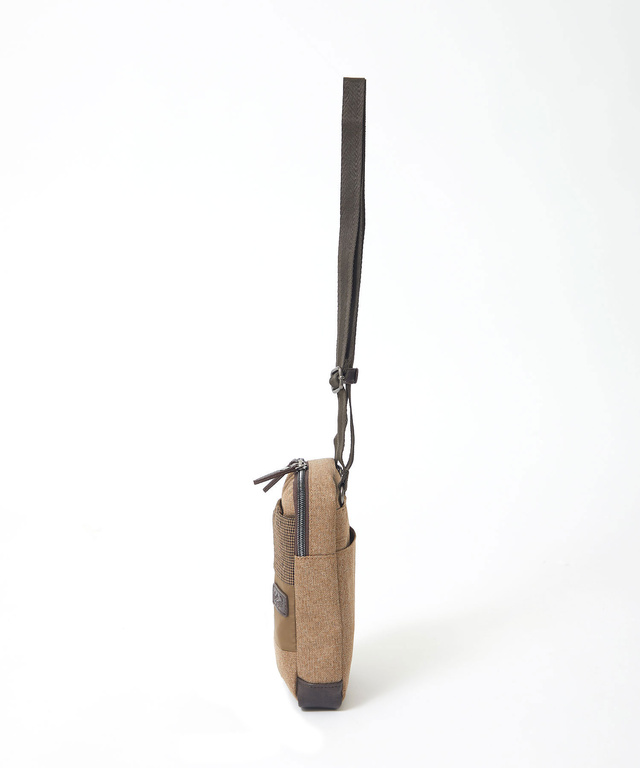 パッチワーク 配色 ミニショルダーバッグ