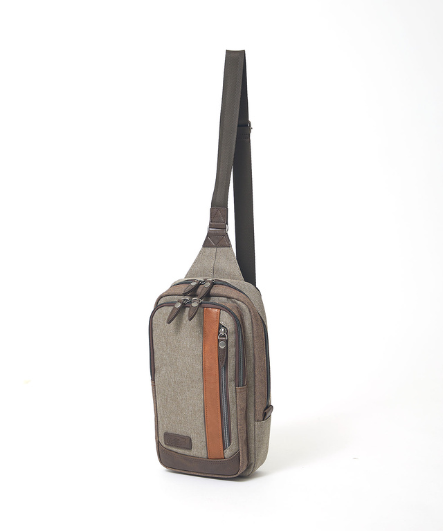 バイカラー ボディ バッグ