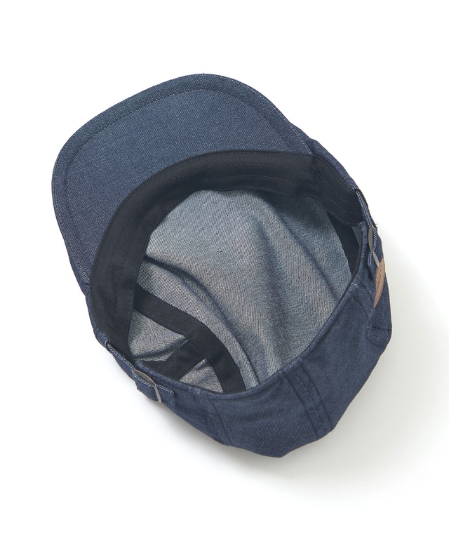 デニム ロゴワッペン ハンチング【UV加工】