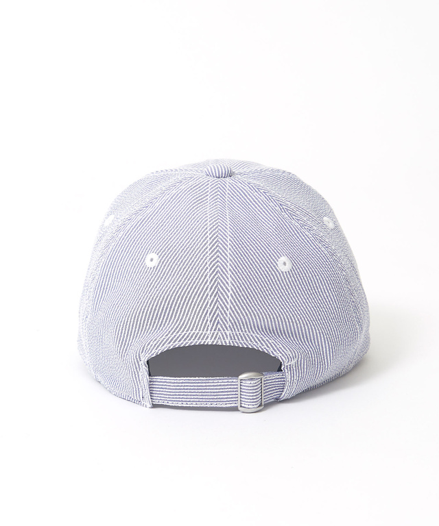 シアサッカー ロゴ刺繍 キャップ【UV加工】