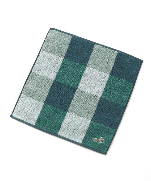 ブロックチェック ハンカチ