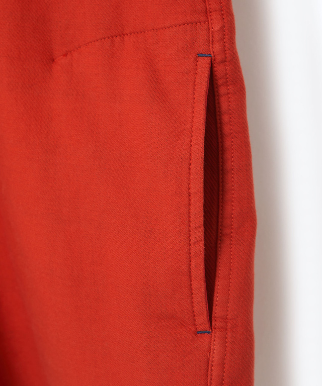 ポケット付き コットン 接結起毛  ブラウス