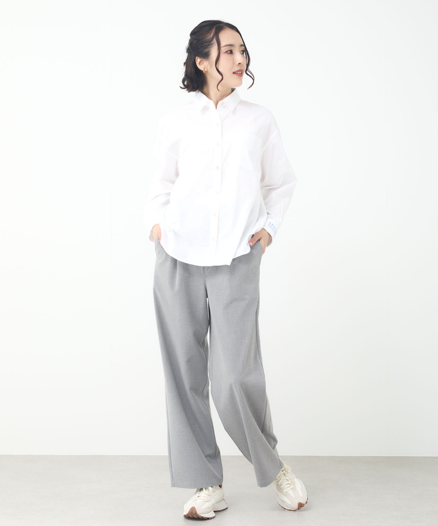 オーバーシルエット デザイン ブラウス