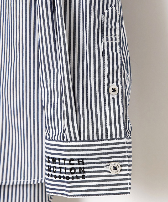 オーバーシルエット デザイン ブラウス