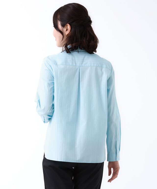 ワニ ドビー ジャカード ブラウス