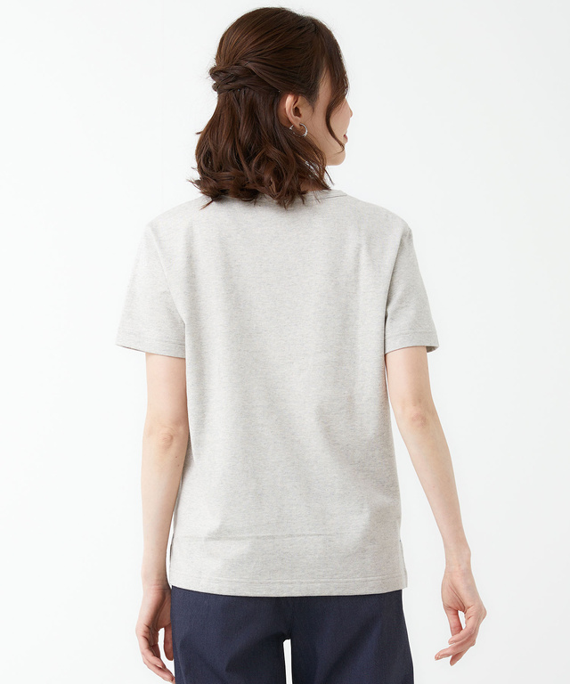 天竺 プリント 半袖Tシャツ