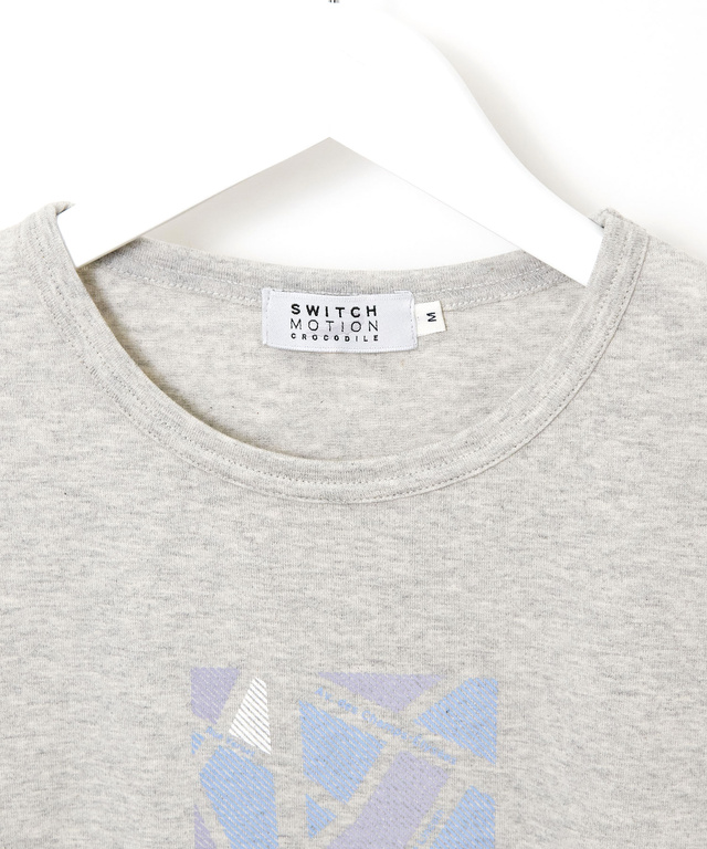 天竺 プリント 半袖Tシャツ