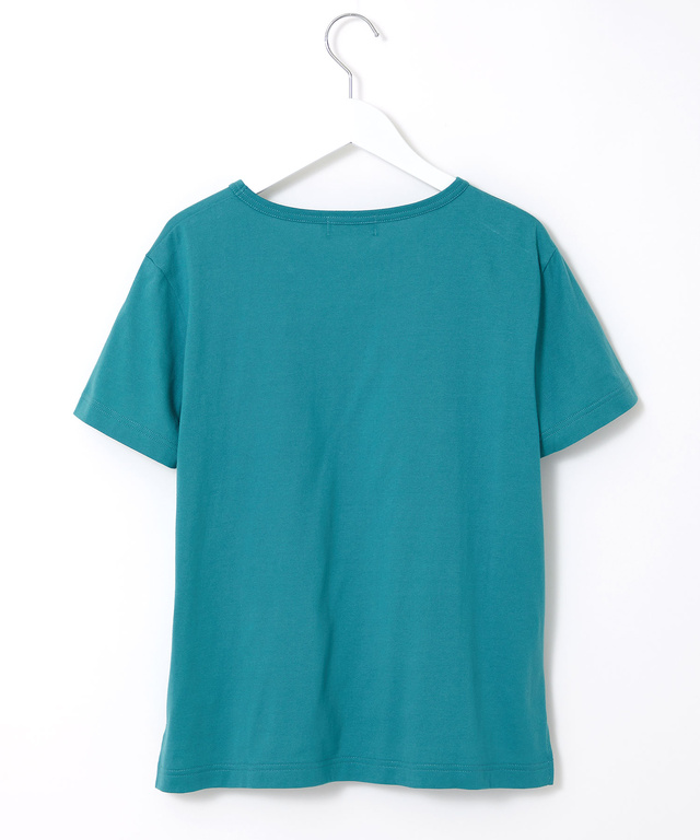 天竺 プリント 半袖Tシャツ