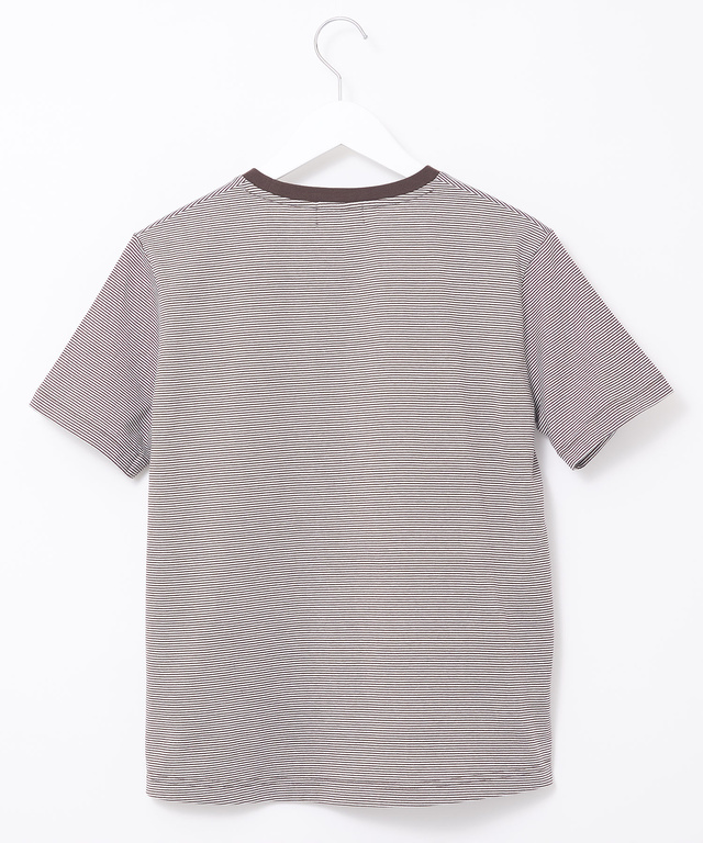 クルーネック プリント Tシャツ【ウガンダオーガニックコットン】