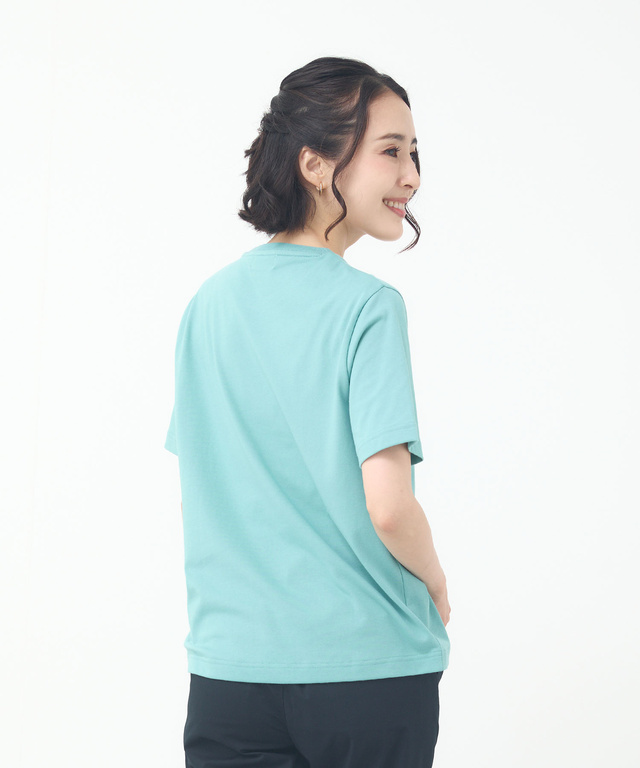 アイコンプリント クルーネック Tシャツ【吸汗速乾】