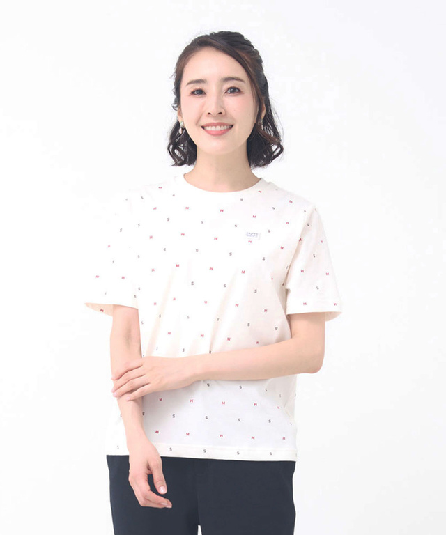 モチーフロゴ プリントTシャツ【吸汗速乾】