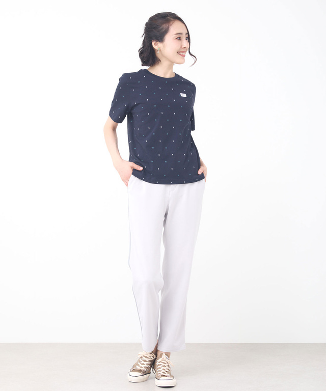 モチーフロゴ プリントTシャツ【吸汗速乾】