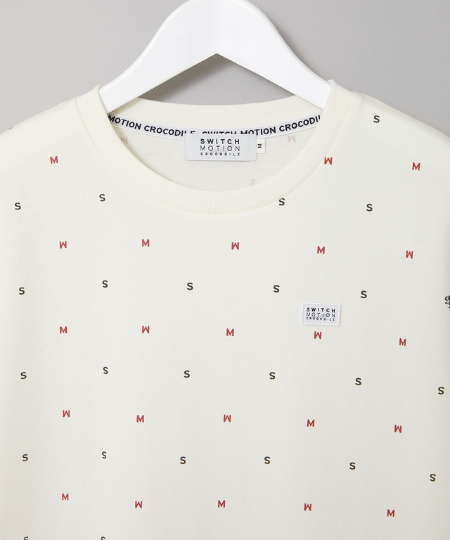 モチーフロゴ プリントTシャツ【吸汗速乾】