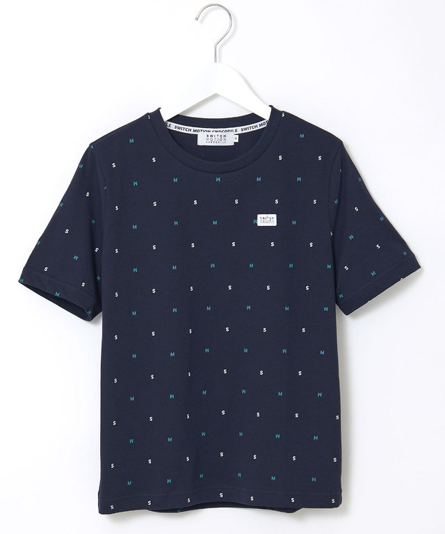 モチーフロゴ プリントTシャツ【吸汗速乾】