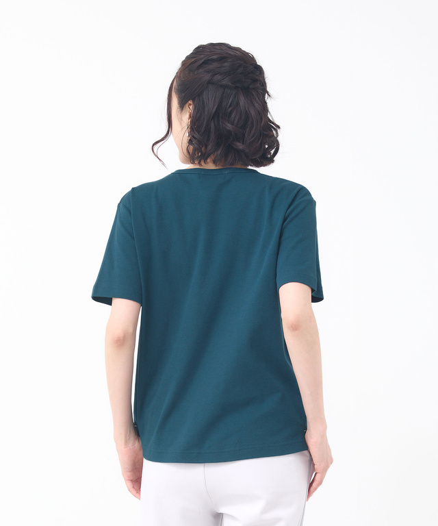 スムース ロゴ プリントTシャツ【接触冷感】