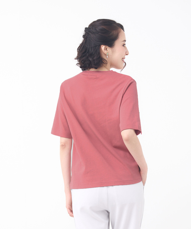 スリットスリーブ Tシャツ【接触冷感】